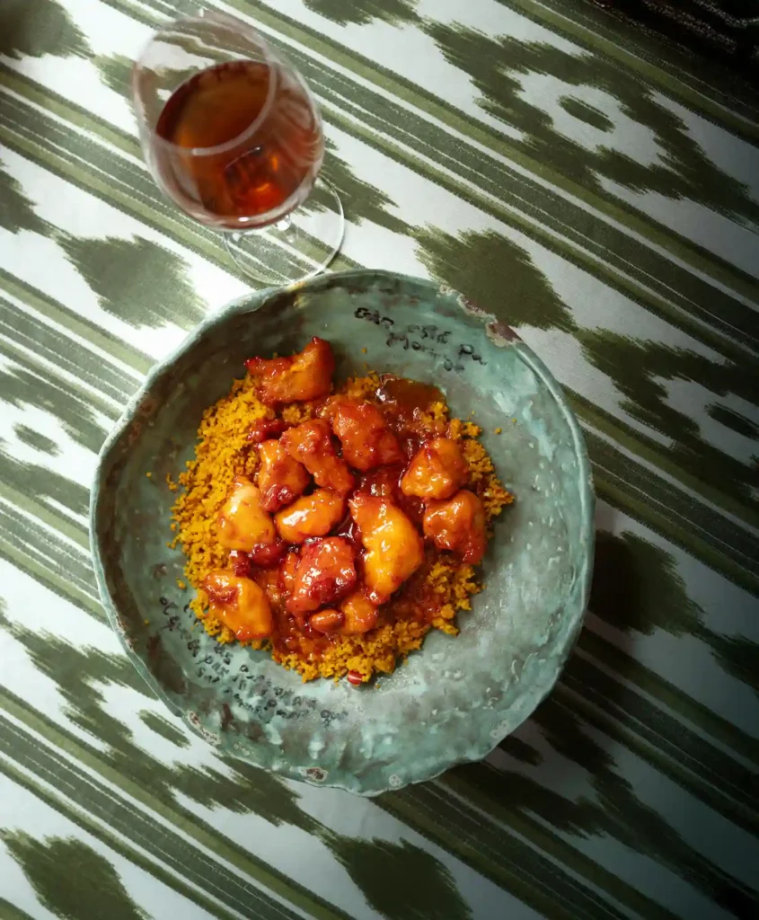 Heura con cous cous vegetariano y vegano